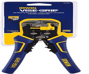 IRWIN VISE-GRIP Wire Stripper, Self-Adjusting, 8-Inch