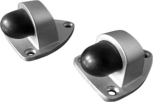 Shepherd Hardware 3406E Heavy Duty Floor Mount Door Stop, 2-Pack