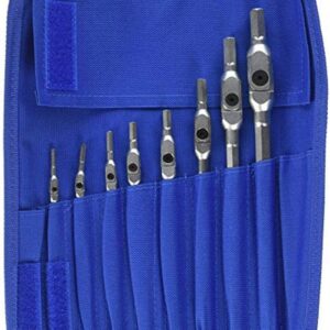 Bondhus SINGLE Set 8 Chrome Hex Pro Wrenches.