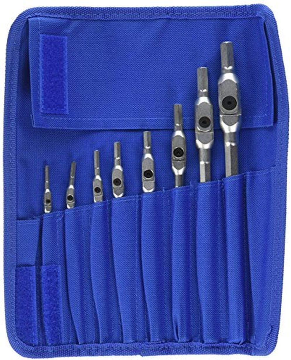 Bondhus SINGLE Set 8 Chrome Hex Pro Wrenches.