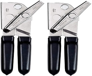 Deluxe Can Opener with Black Grips