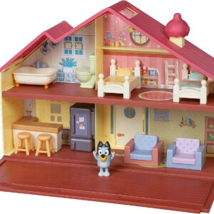 Bluey Family Home Playset with 2.5″ poseable Figure Toys & Games