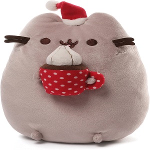 Gund Pusheen Christmas Snackable Plush