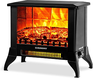 Euhomy Electric Fireplace Stove