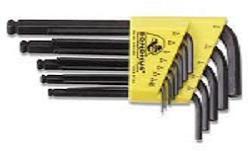 Bondhus Set of 8 Tamper Resistant Star L-wrenches.