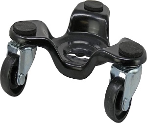 Shepherd Hardware 7299E Tri-Dolly, 6-Inch, Black 4-Pack